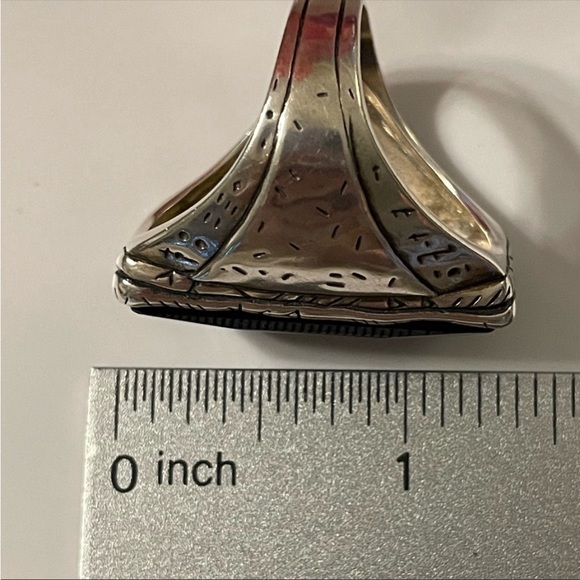 Silpada R2891 ‘BLACK TIE’ Sterling Silver Statement Ring - Picture 13 of 15